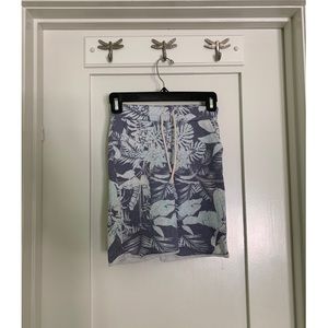 Tropical sweat-shorts